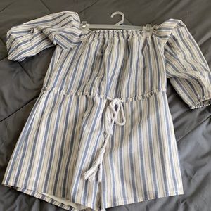 Long sleeve romper light nice beach outfit